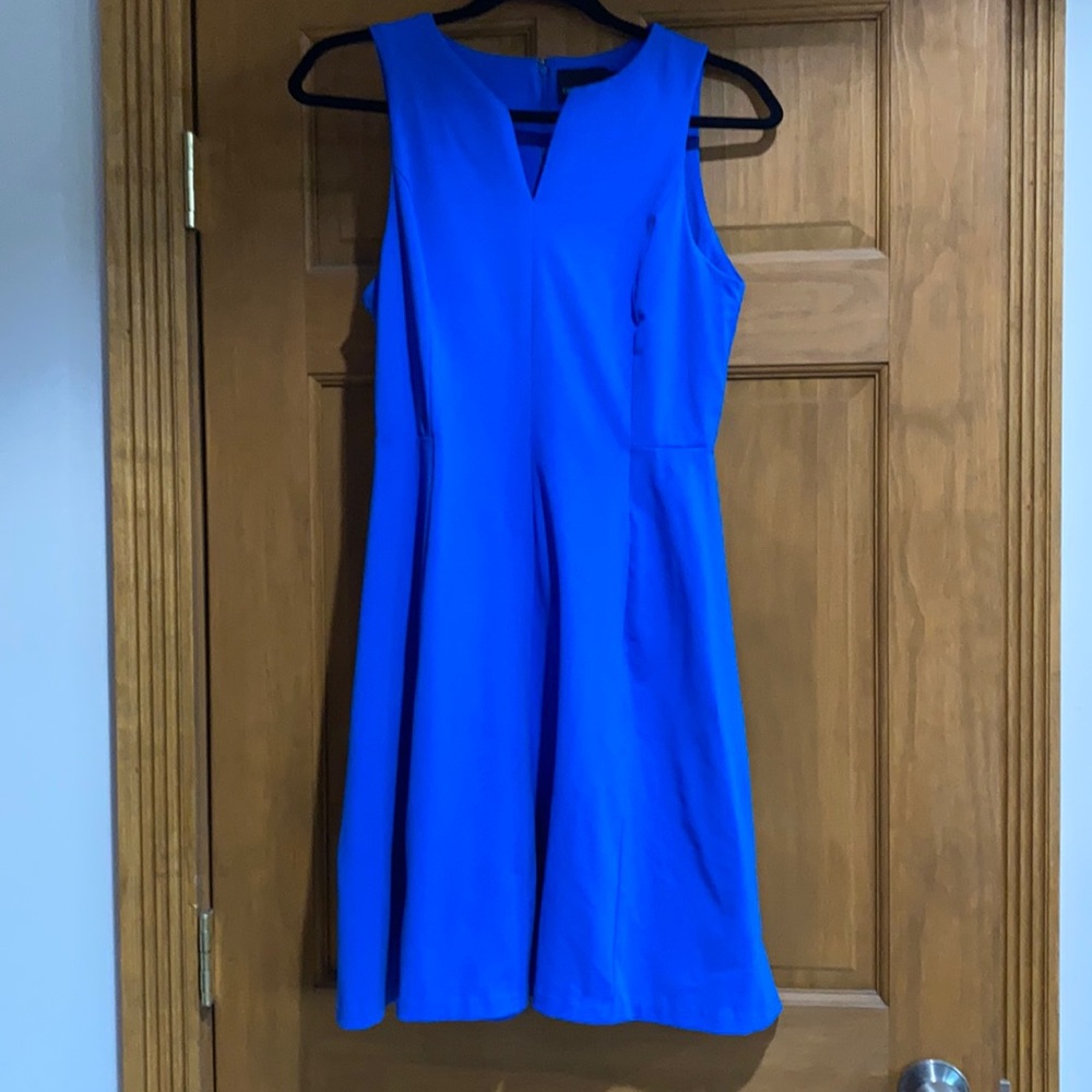 Blue dress